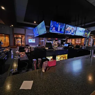 a view of the bar