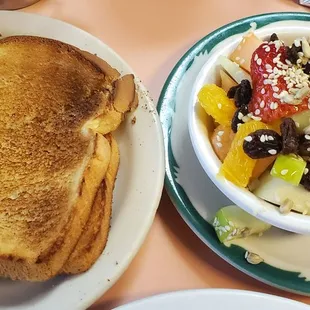 Fruit salad was outstanding