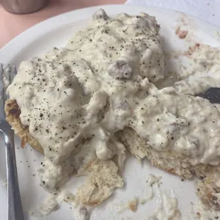 Biscuits and gravy