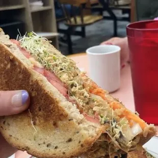 THE BOSS - veggie Rueben :)