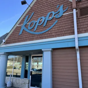 Outside back entrance