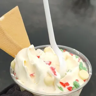 New favorite flavor. Peppermint stick