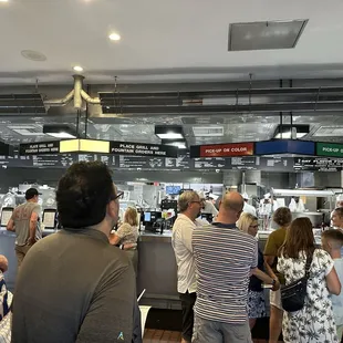 Inside of restaurant