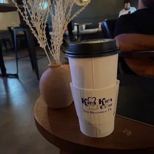 Trying their Irish cream oat latte today