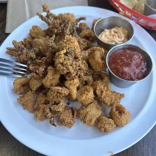 Fried calamari