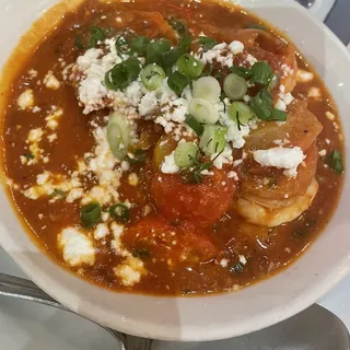 Shrimp Saganaki