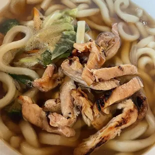 Chicken udon