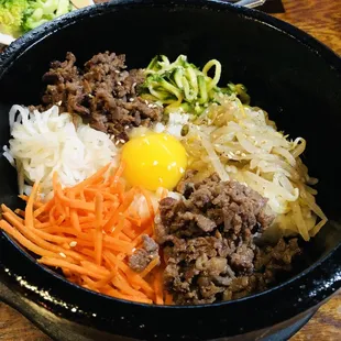 Beef Dolsot Bibimbap