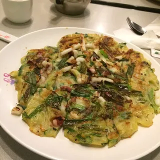Seafood & Green Onion Pancake