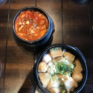 S2. Mushroom Soft Tofu Soup