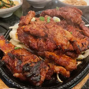 Spicy baby back ribs