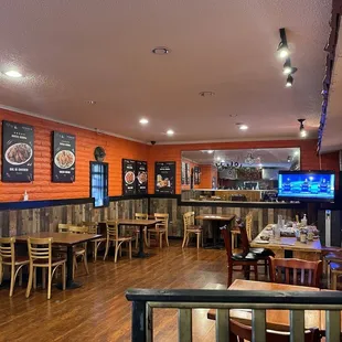 Inside - eating area