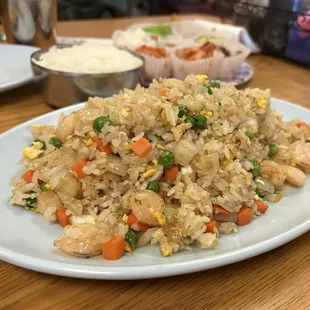 Fried rice with shrimp