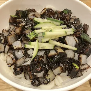 Jajang - udon noodle with black soy gravy