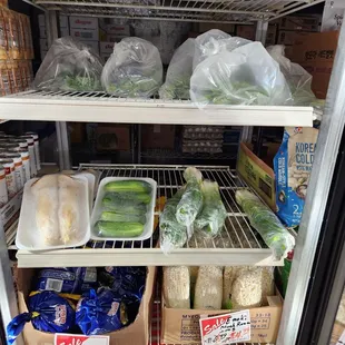 Do I see produce? Glad to see that they are now trying.