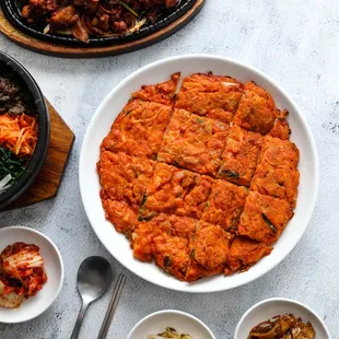 kimchi pancake