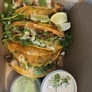 Korean Beef Birria - Melted cheese, Onion &amp; Cilantro $15 food truck