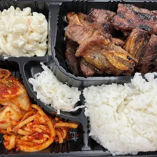 Kalbi ribs.