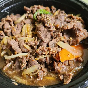 Beef bulgogi