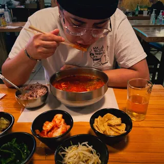 Shredded Beef Spicy Soup