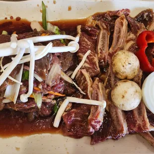 ribs, food