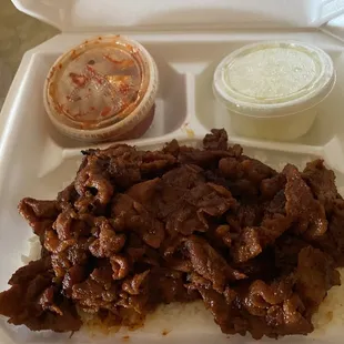 911 pork. Very hot and delicious.