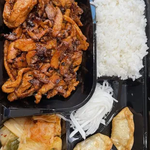 Spicy chicken Bulgogi.