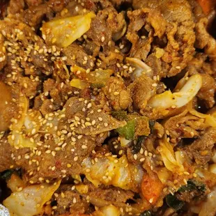 Spicy pork bulgogi