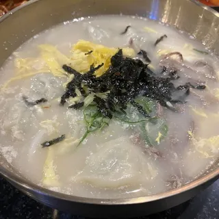 Rice Cake & Dumpling Soup