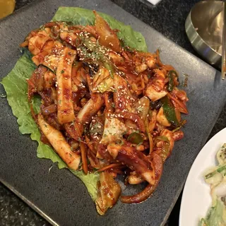 Stir-Fried Spicy Squid