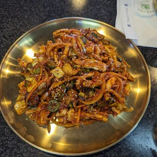 Spicy Squid & Pork belly