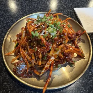 Spicy Marinated raw Crab ()***