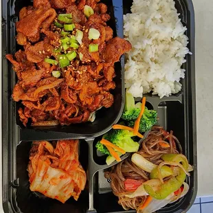 Spicy Pork Box