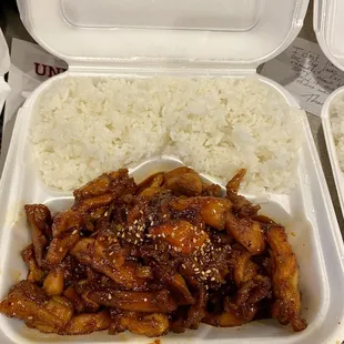 Chicken bulgogi