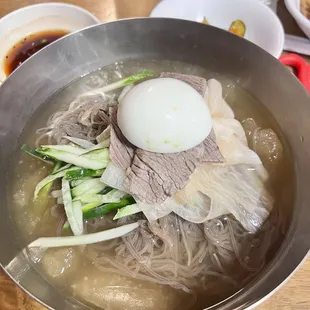 Cold Noodle with Cold Broth