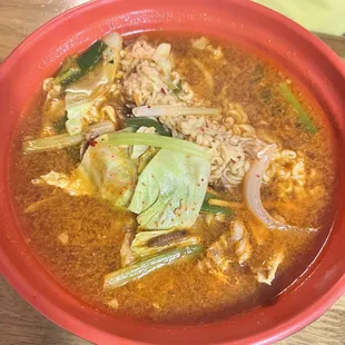 Beef 31. Spicy Ramen