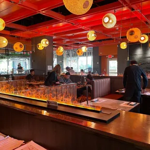 overview of the restaurant