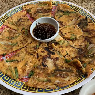Kimchi pancake