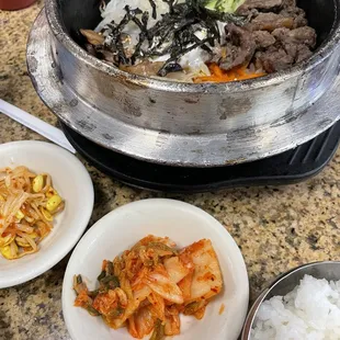 Stone bowl bibimbap