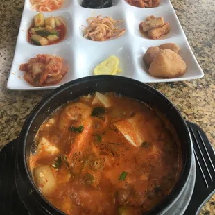 Spicy Seafood Soup