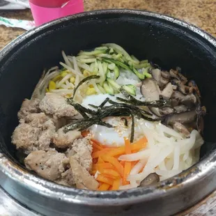 Shrimp " Dol Sot Bibimbop