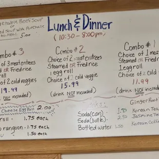 Menu pt 2