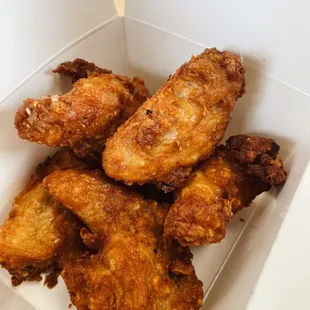 6 piece chicken wings ($8.95)