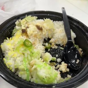 $15 for white rice.