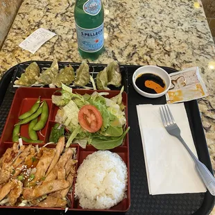 B B Q Chicken Rice Plate