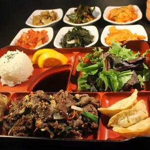 Bulgogi Lunch box available ALL DAY