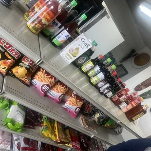 Getting food and poking around