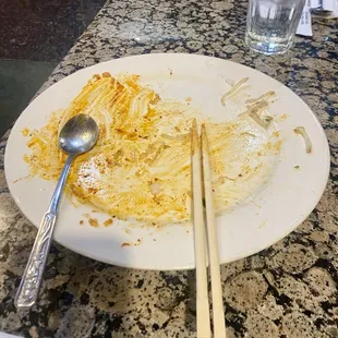 Empty plate