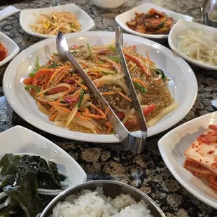 Vegetarian JapChae (Chop Chae)