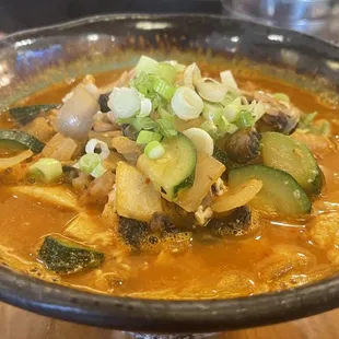 Seafood Tofu Stew